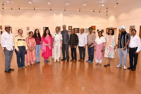 Bouquet Of Art Gallery & Hyderabad Art Society Presents VIBRANT VISIONS  An Art Exhibition By 30 Renowned Contemporary Artists At Nehru Centre Art Gallery
