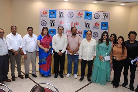 11th Free Mega Eye Camp Organized By The Western India Film & TV Producers Association