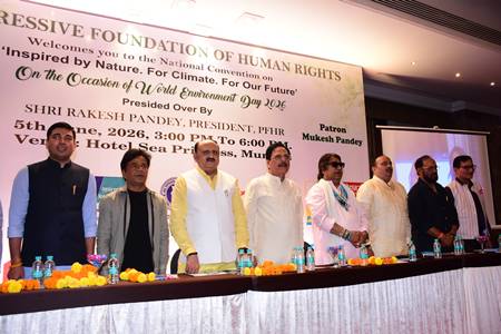 Progressive Foundation Of Human Rights Celebrates World Environment Day 2026 On June 05, At Hotel Sea Princess,  Mumbai National Convention On GLOBAL WARMING